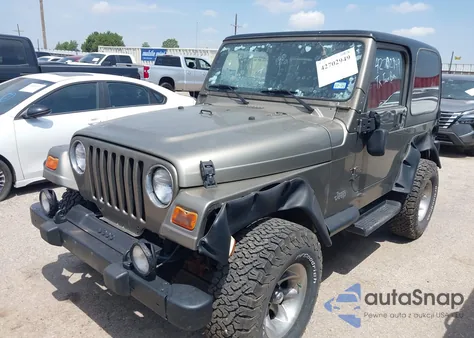 2003 Jeep Wrangler Sport from USA, damaged, VIN 1J4FA49S03P326437